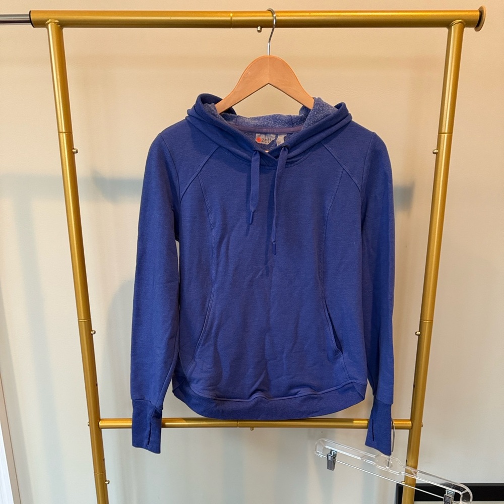 ZELLA Blue Hoodie Sweatshirt